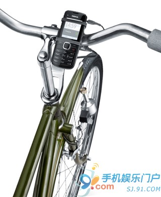 正常行驶即可充电 诺基亚自行车充电设备